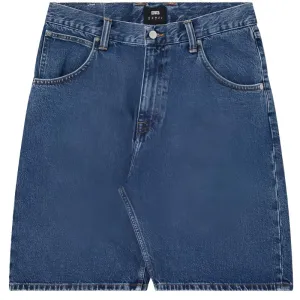 Edwin Tyrell Short Arctic Blue Denim Marble Wash